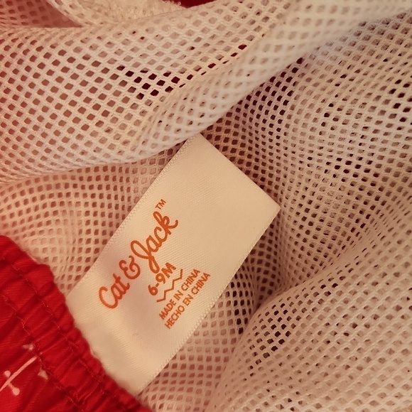 Cat & Jack Rashguard Swim Shirt and Trunks - 6-9M - Read details on size - Picture 5 of 8